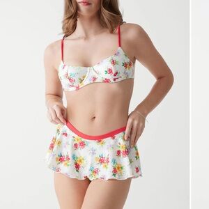 Izabella Shine Swim Skirt